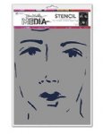 Dina Wakley Media - Stencils - She Sees