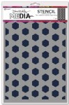 Dina Wakley MEdia  - Stencil - Fence