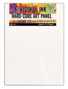 Tim Holtz - Alcohol Ink Surfaces - Hard Core Art Panels, 5x7 (3 Pack)