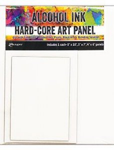 Tim Holtz - Alcohol Ink Surfaces - Hard Core Art Panels, Rectangle (3 Pack)