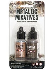 Alcohol Ink Kit - Metallic Mixative