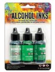 Alcohol Ink Kit - Mint/Green Spectrum