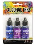 Alcohol Ink Kit - Indigo/Violet Spectrum