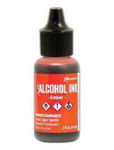 Alcohol Ink - Ember