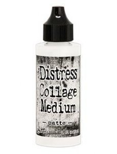 Tim Holtz - Distress Collage Medium - Matte (2oz Bottle)