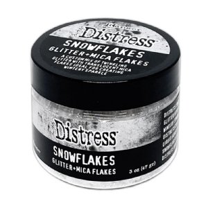 Tim Holtz - Glitter Mica Flakes - Snowflakes