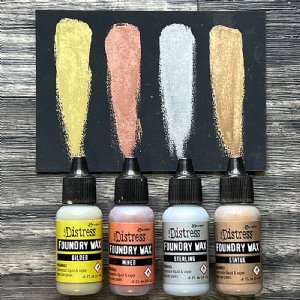 Tim Holtz - Distress Foundry Wax - Sterling/Statue