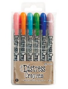 Tim Holtz - Distress Crayons - Set 6