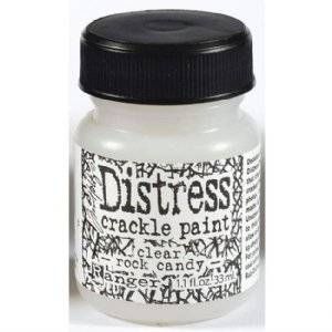 Distress Crackle Paint - Clear Rock Candy