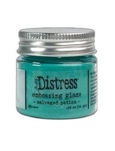 Tim Holtz - Distress Embossing Glaze - Salvaged Patina