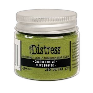 Tim Holtz - Distress Embossing Glaze - Crushed Olive