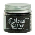 Distress Glitter - Black Soot