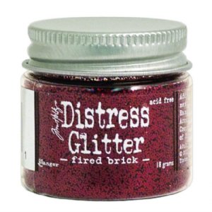 Distress Glitter - Fired Brick