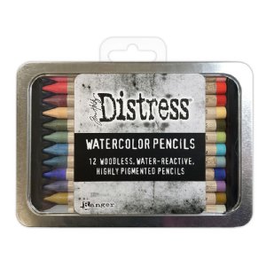 Tim Holtz - Distress Watercolor Pencils - Set #6