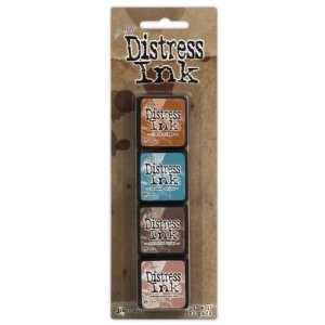 Distress Ink - Mini Stamp Pad - Kit 6