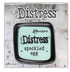 Tim Holtz - Distress Enamel Collector Pin - Speckled Egg