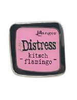 Tim Holtz - Distress Enamel Collector Pin - Kitsch Flamingo