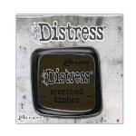 Tim Holtz - Distress Enamel Collector Pin - Scorched Timber