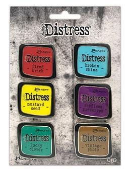 Tim Holtz - Distress Enamel Collector Pin - Set #2