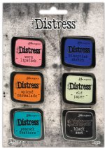 Tim Holtz - Distress Enamel Collector Pin - Set #4