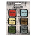 Tim Holtz - Distress Enamel Collector Pin - Set #7