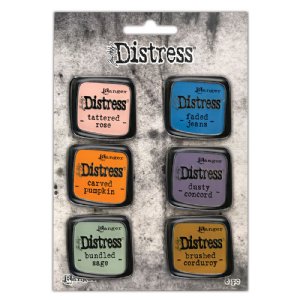 Tim Holtz - Distress Enamel Collector Pin - Set #8