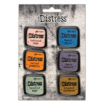 Tim Holtz - Distress Enamel Collector Pin - Set #8