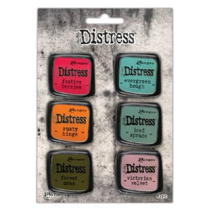 Tim Holtz - Distress Enamel Collector Pin - Set #9