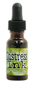 Distress Ink - Reinker - Crushed Olive