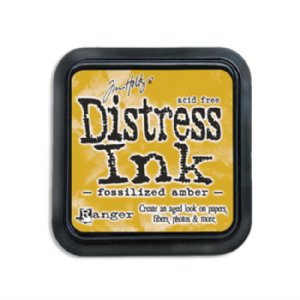 Distress Ink - Stamp Pad - Fossilized Amber