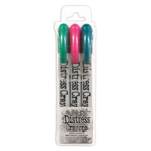 Tim Holtz - Distress Mica Crayon Set - Holiday #4