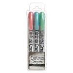 Tim Holtz - Distress Pearlescent Crayon Set - Holiday #6