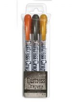 Tim Holtz - Distress Pearl Crayon - Halloween Set 1