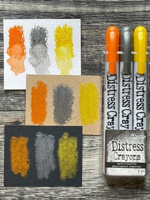 Tim Holtz - Distress Pearl Crayon - Halloween Set 1