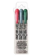 Tim Holtz - Distress Pearl Crayon - Christmas Set 1