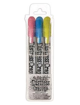 Tim Holtz - Distress Pearl Crayon - Christmas Set 2