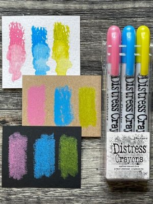 Tim Holtz - Distress Pearl Crayon - Christmas Set 2