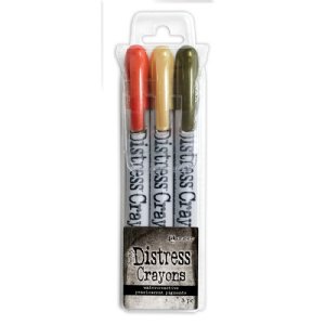 Tim Holtz - Pearlescent Crayon Set - Halloween #5