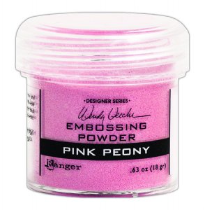 Embossing Powder - Pink Peony