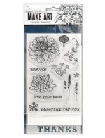 Make Art - Stamp Die Stencil Set - Bravo