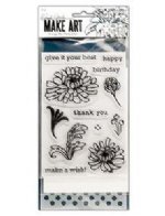 Make Art - Stamp Die Stencil Set - Thank You