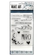 Make Art - Stamp Die Stencil Set - Merci & More