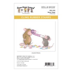 Spellbinders - Cling Stamp - House-Mouse Collector Bundle