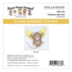 Spellbinders - Cling Stamp - House-Mouse Collector Bundle
