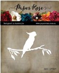 Paper Rose - Dies - Cockatoo on Branch