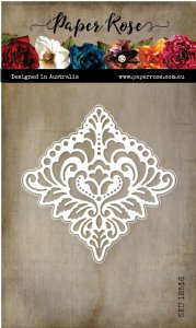 Paper Rose - Dies - Damask Layered