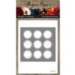 Paper Rose - Dies - Circle Grid  Coverplate