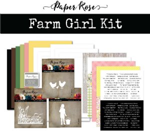 Paper Rose - Cardmaking Kit - Farm Girl