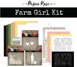 Paper Rose - Cardmaking Kit - Farm Girl