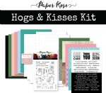 Paper Rose - Cardmaking Kit - Hogs & Kisses